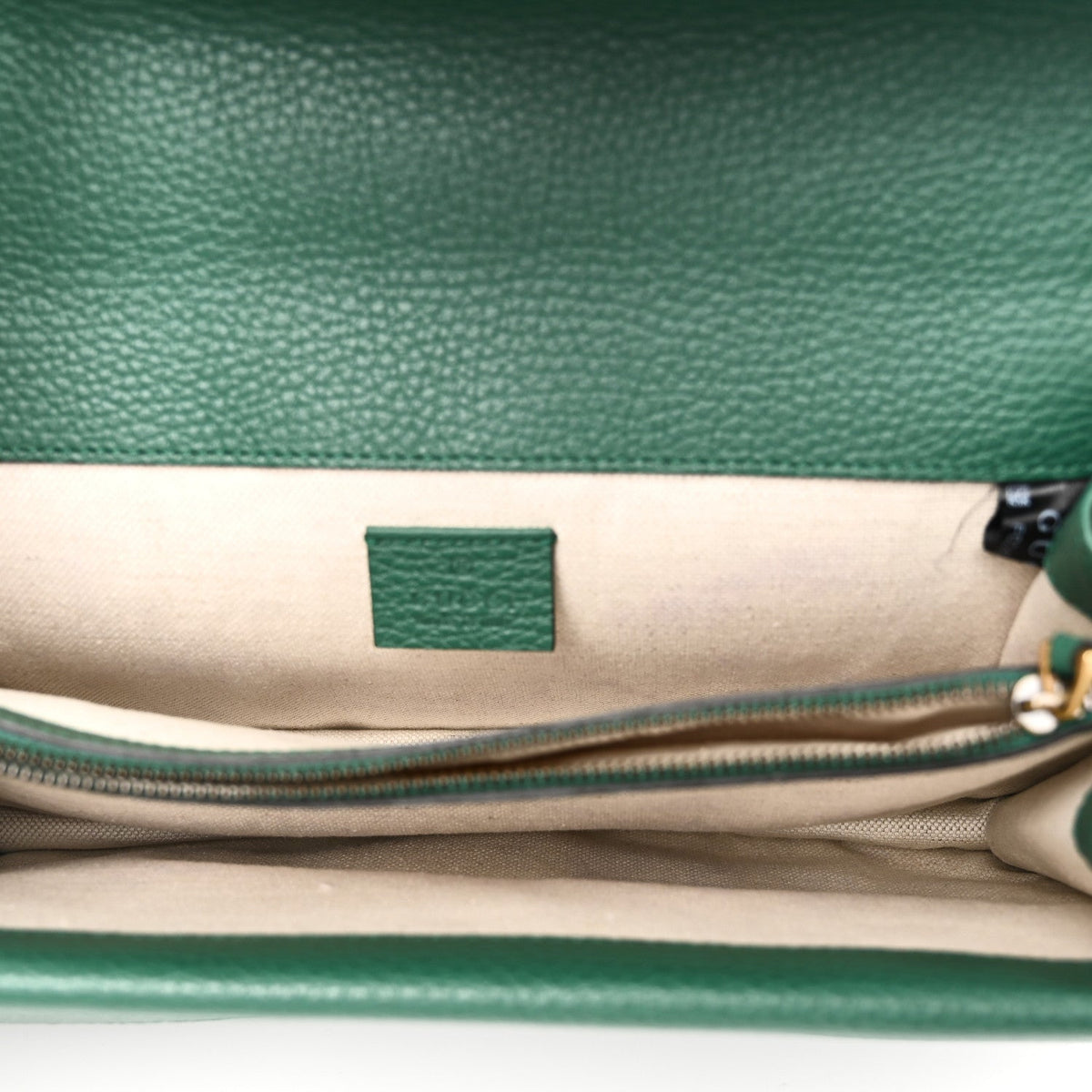 Pebbled Calfskin Small Dionysus Shoulder Bag Emerald
