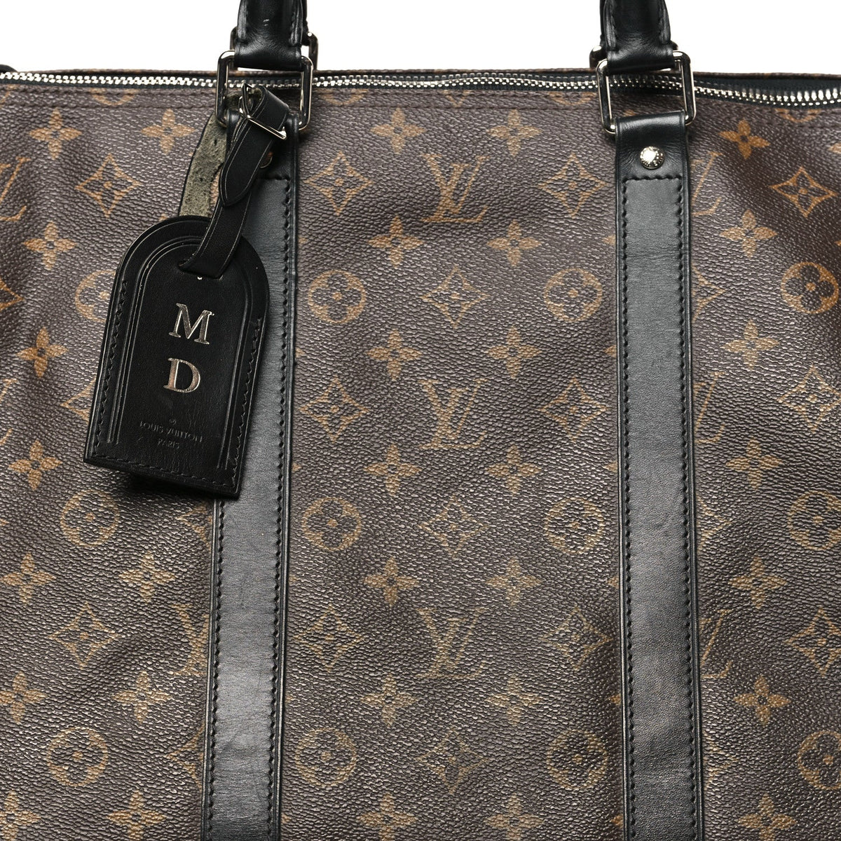 Monogram Macassar Keepall Bandouliere 55