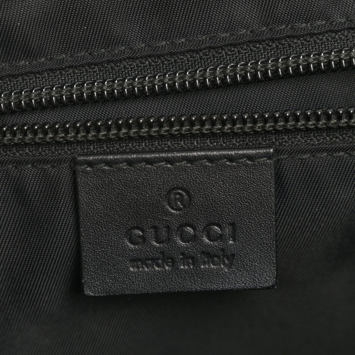 GG Supreme Monogram Web Flap Messenger Bag Black