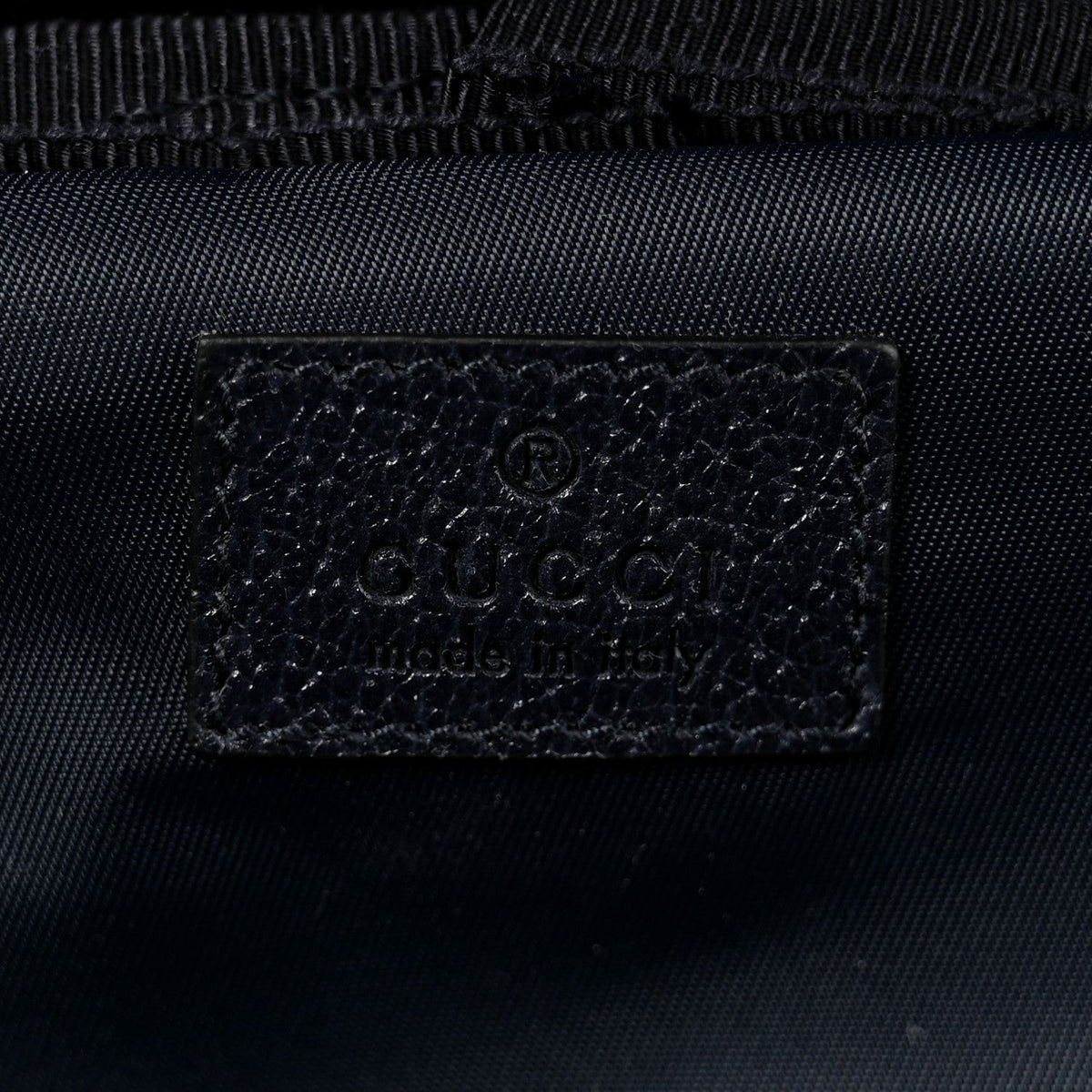 GG Supreme Monogram Web Medium Savoy Trolley Beige Blue