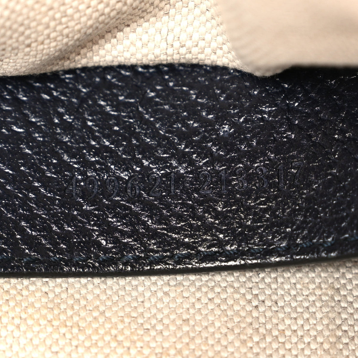 GG Supreme Monogram Textured Dollar Calfskin Web Small Ophidia Dome Shoulder Bag Beige Blue