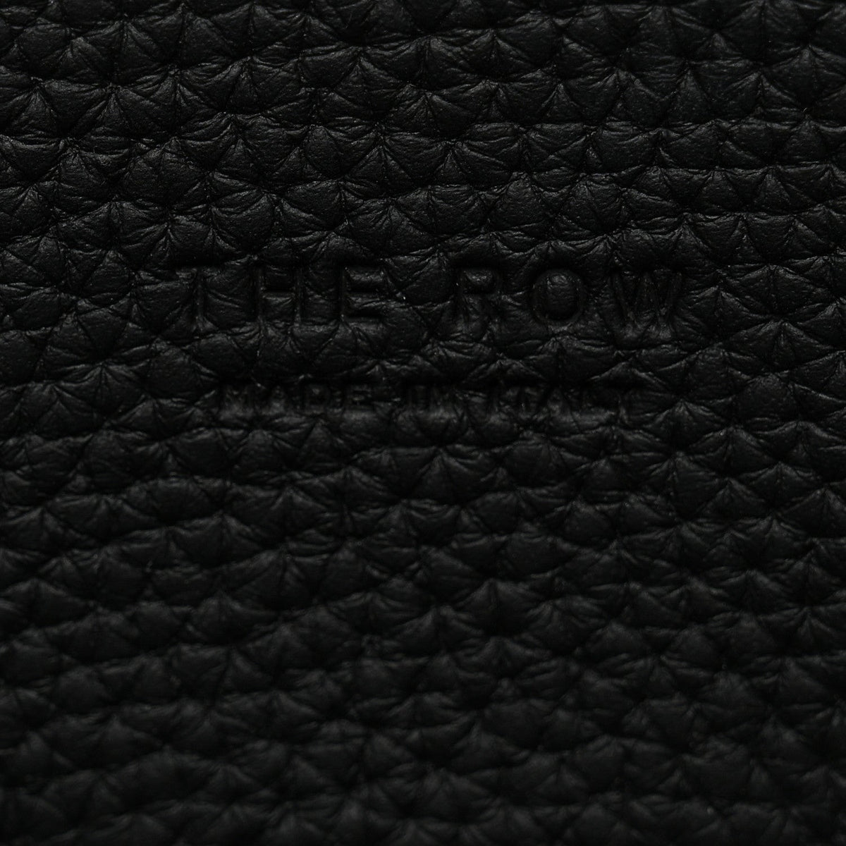 Matte Grained Calfskin EW Margaux Black