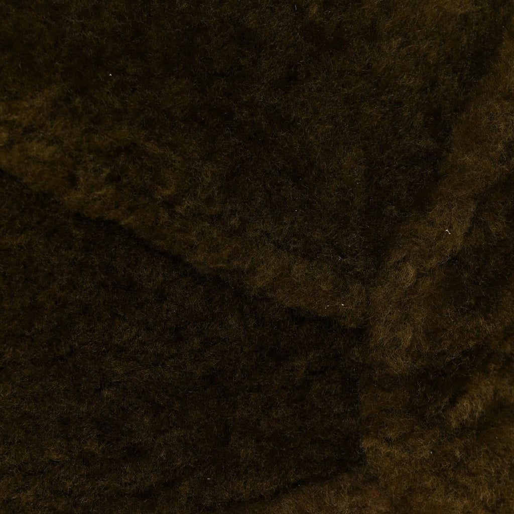 Shearling Small Puzzle Edge Bag Dark Khaki
