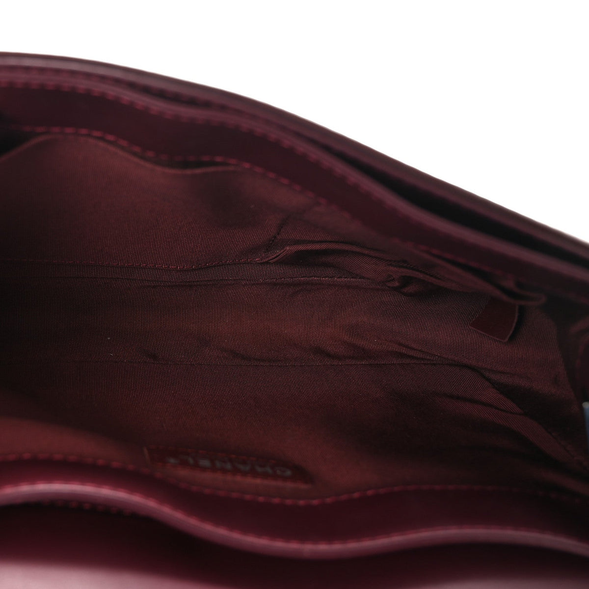 Patent New Medium Boy Reverso Flap Burgundy