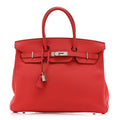 Togo BIRKIN 35 Rouge Pivoine