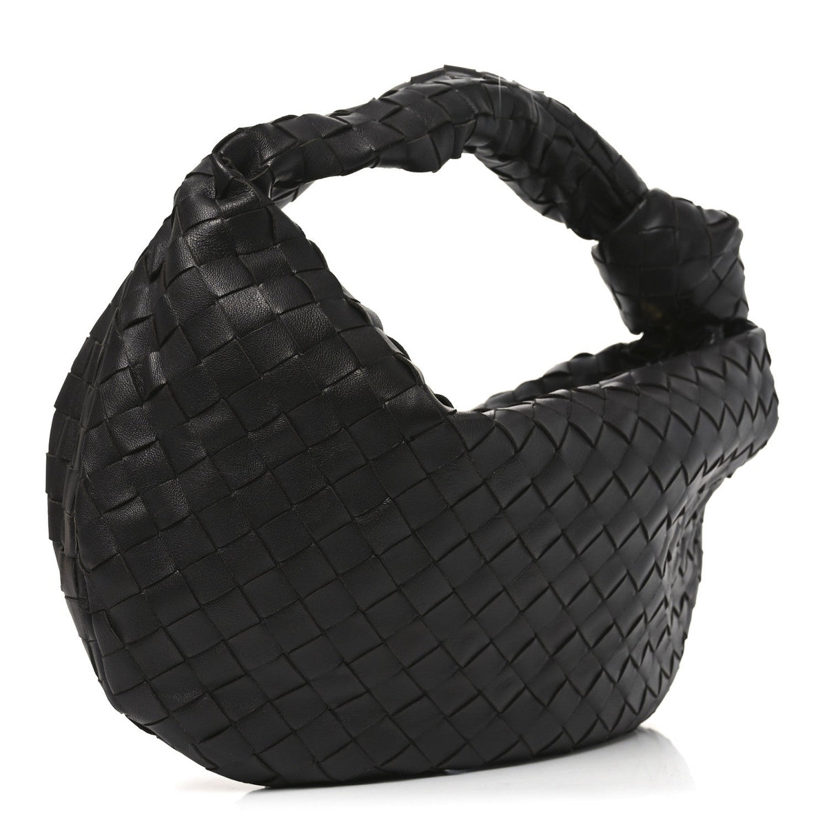 Nappa Intrecciato Teen Jodie Hobo Fondant