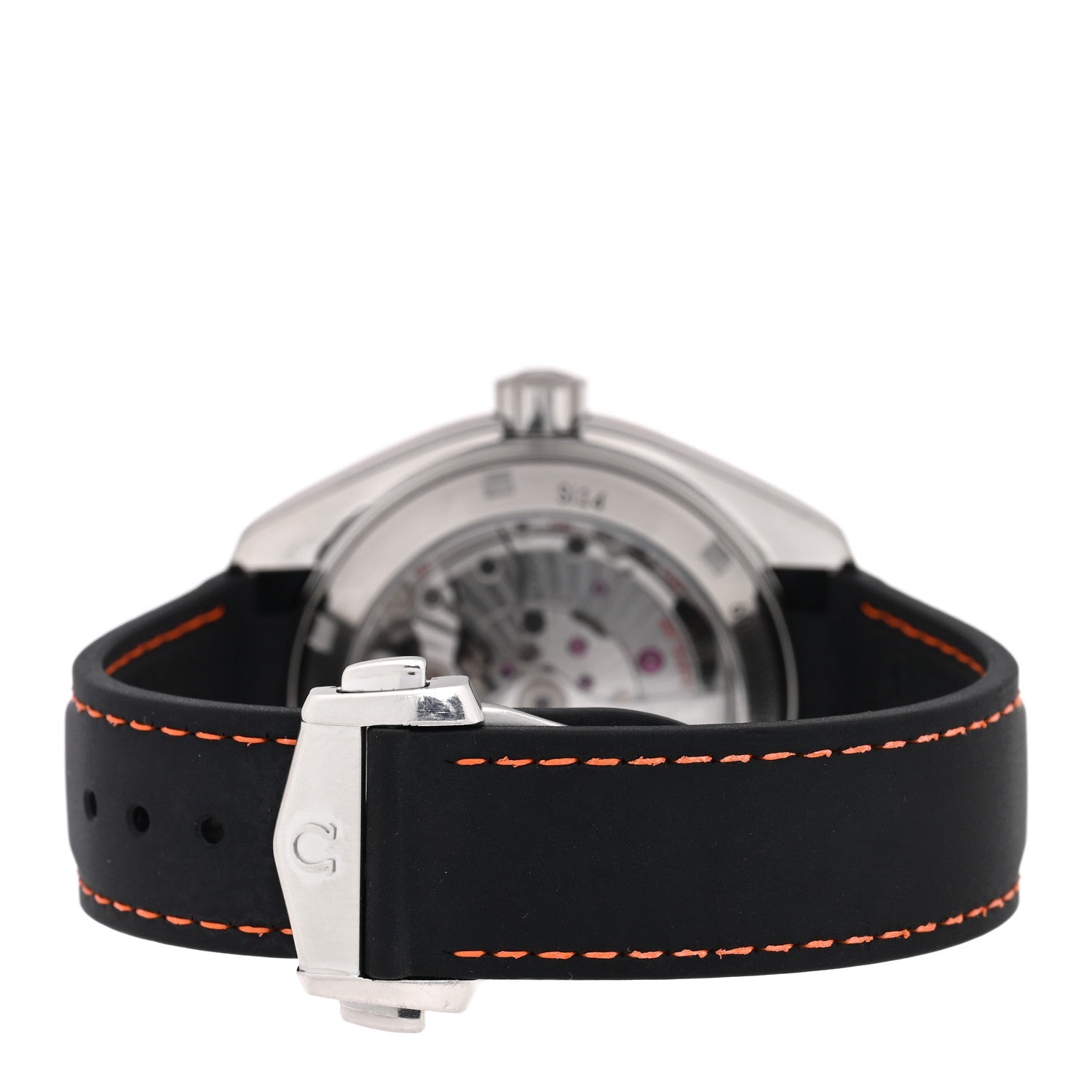 Stainless Steel Calfskin 43mm Seamaster Planet Ocean GMT Co-Axial Chronometer Automatic Watch Black 232.32.44.22.01.002