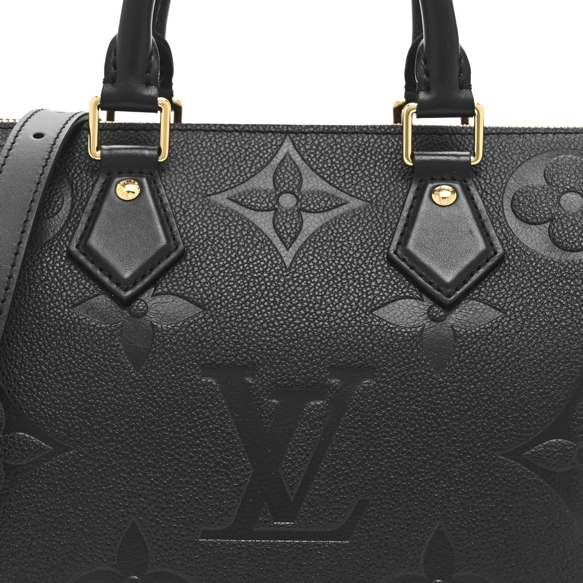 Empreinte Monogram Giant Speedy Bandouliere 25 Black