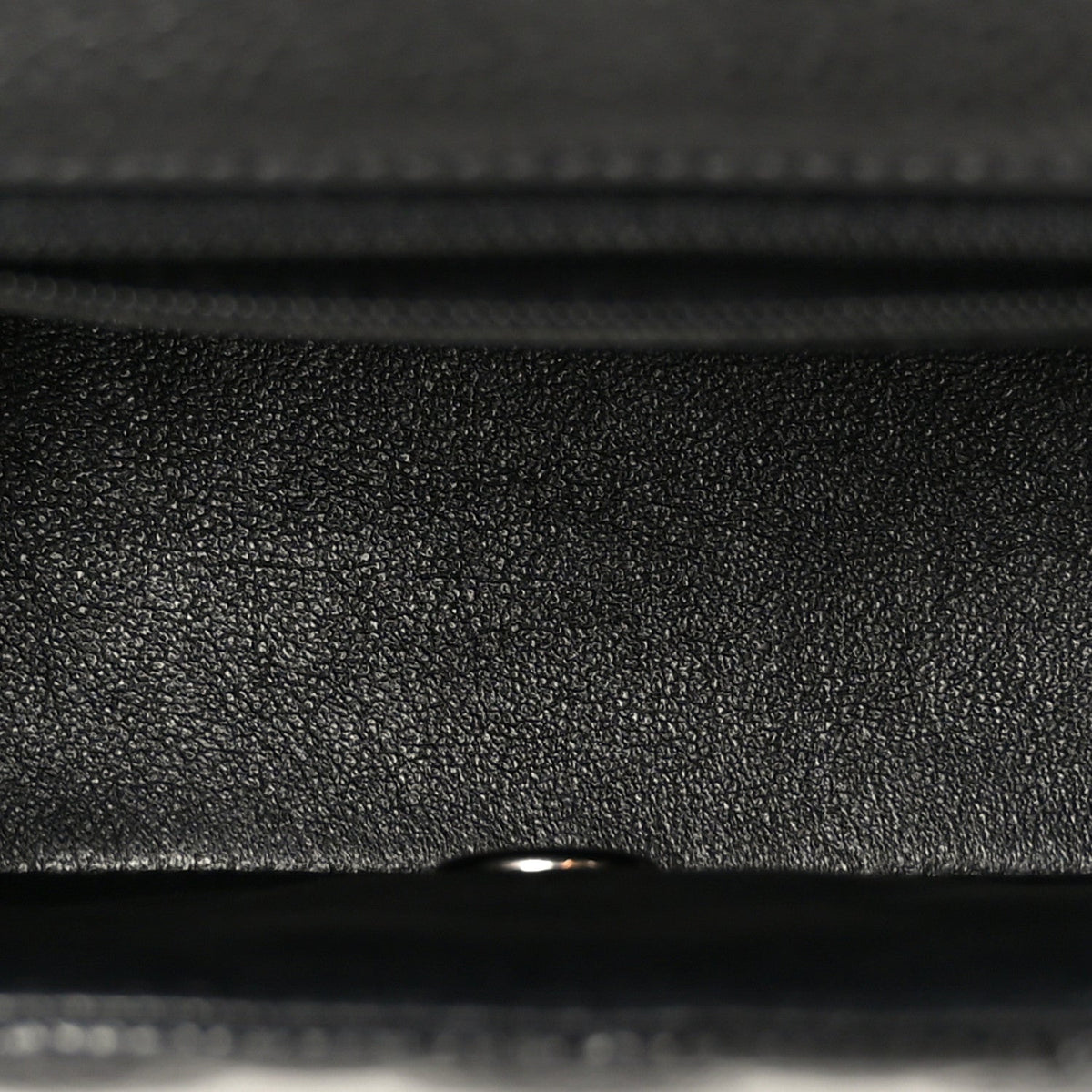 Caviar Quilted Mini Square Flap Black