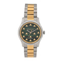 Stainless Steel Malachite 38mm G-Timeless Two Tone Bee Automatic Watch