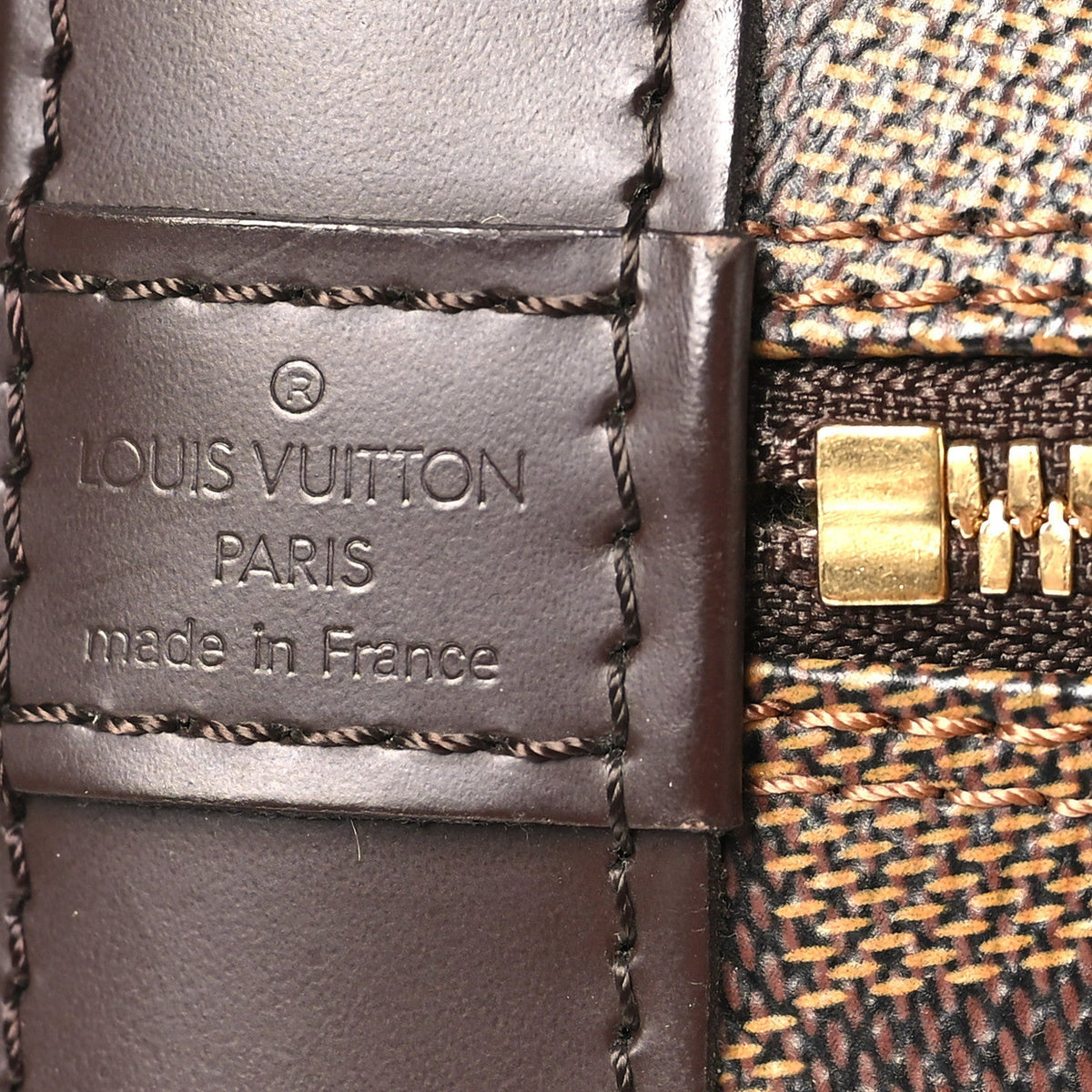Damier Ebene Alma PM