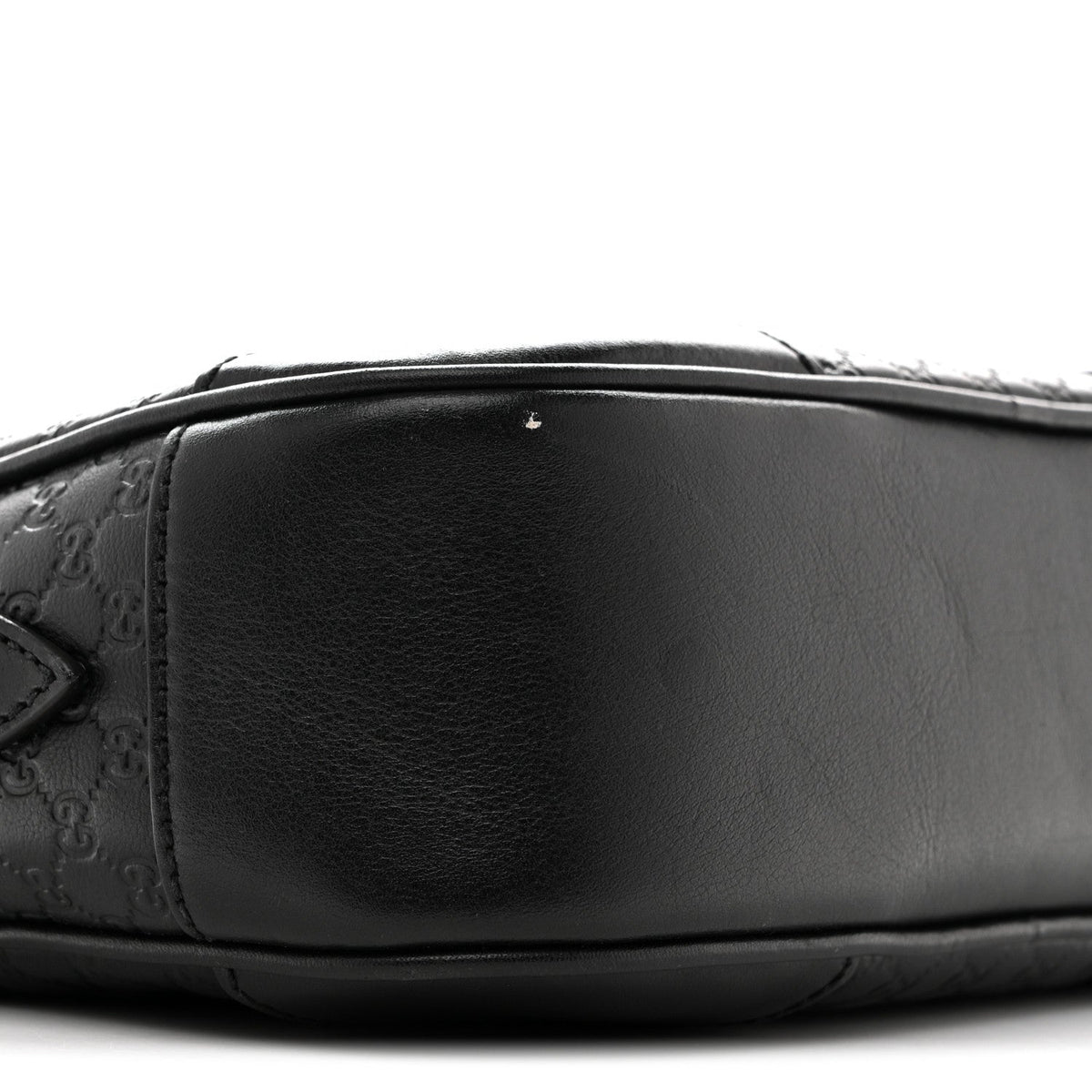 Microguccissima Mini Bree Messenger Bag Black