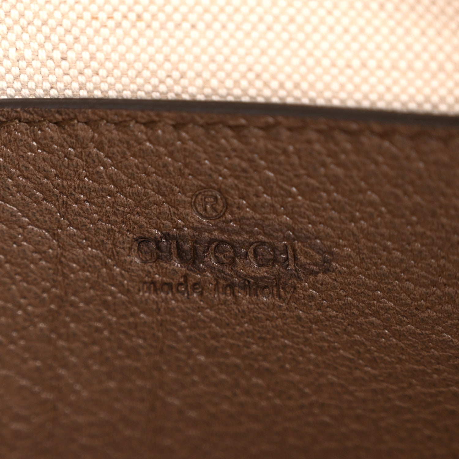 GG Supreme Monogram Web Ophidia Chain Shoulder Bag Brown