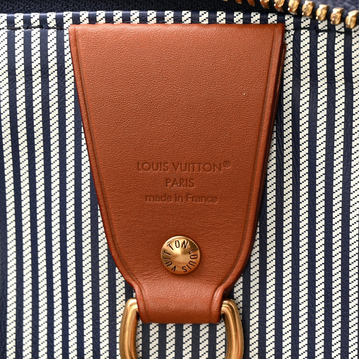 Calfskin Monogram Speedy P9 Bandouliere 50 Indigo