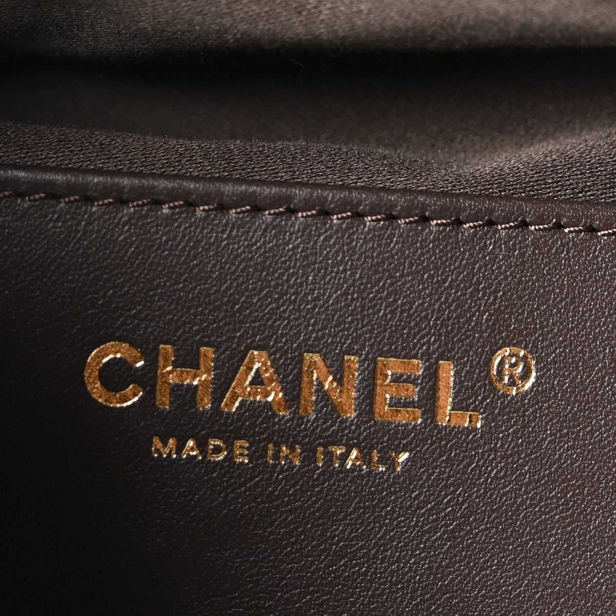 Suede Quilted Medium Chanel 25 Handbag Dark Brown