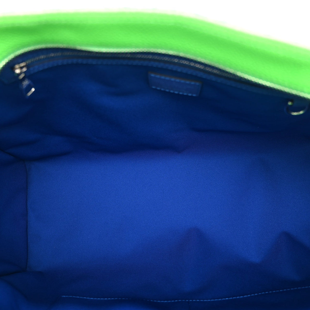 Taurillon Illusion Keepall Tote Bleu Vert