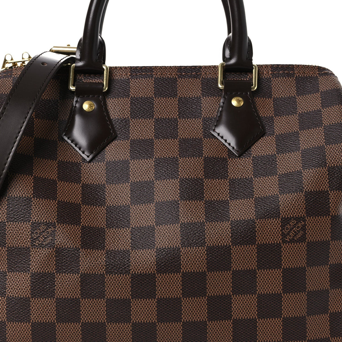 Damier Ebene Speedy Bandouliere 25