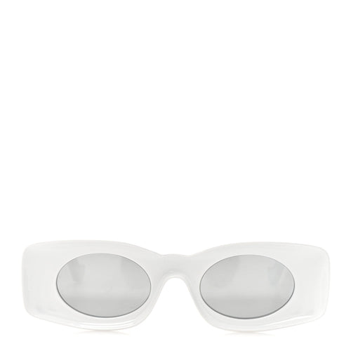 Acetate Sunglasses LW40033I White