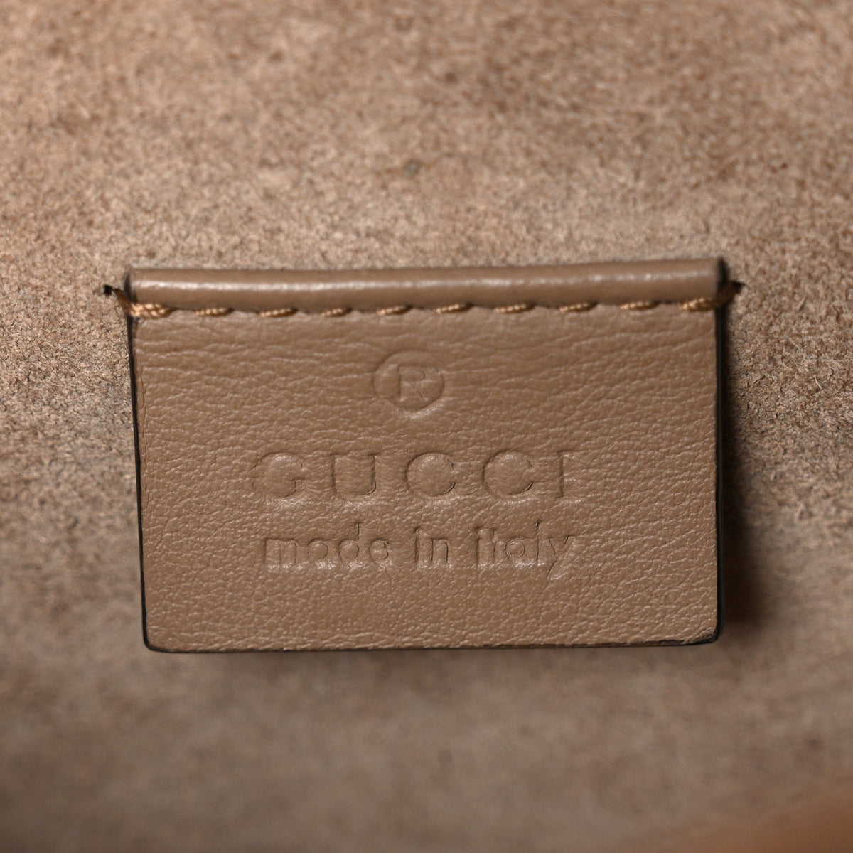 GG Supreme Monogram Mini Dionysus Shoulder Bag Taupe