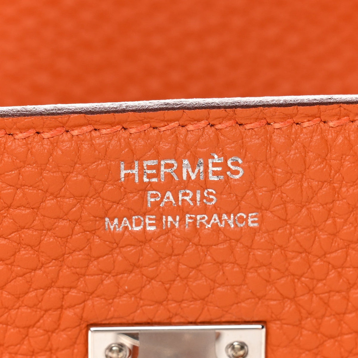 Togo Birkin 25 Orange