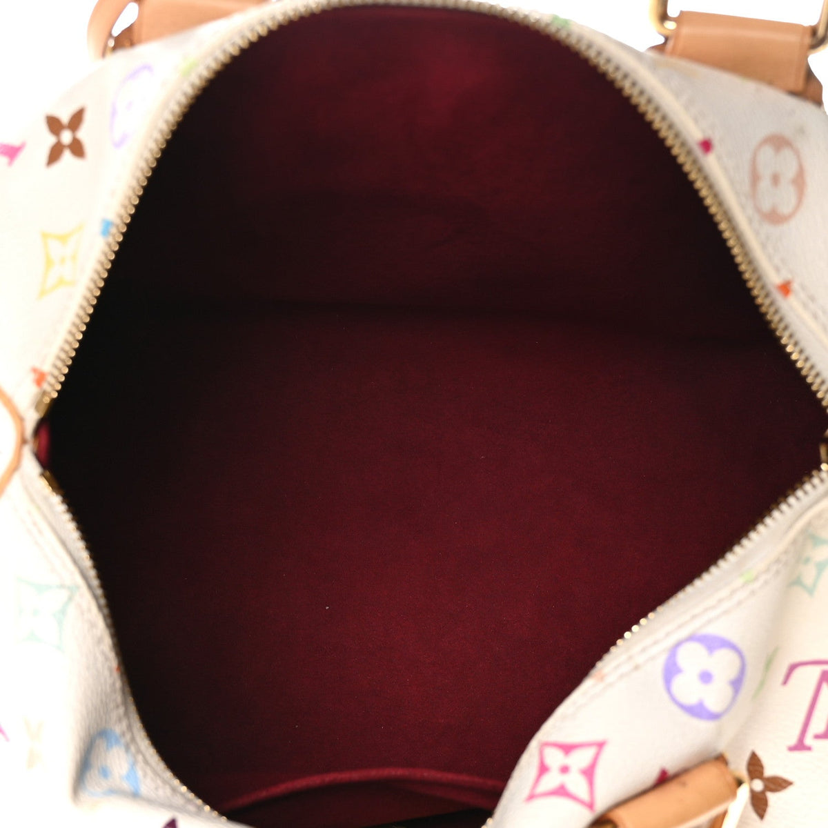 Monogram Multicolor Speedy 30 White