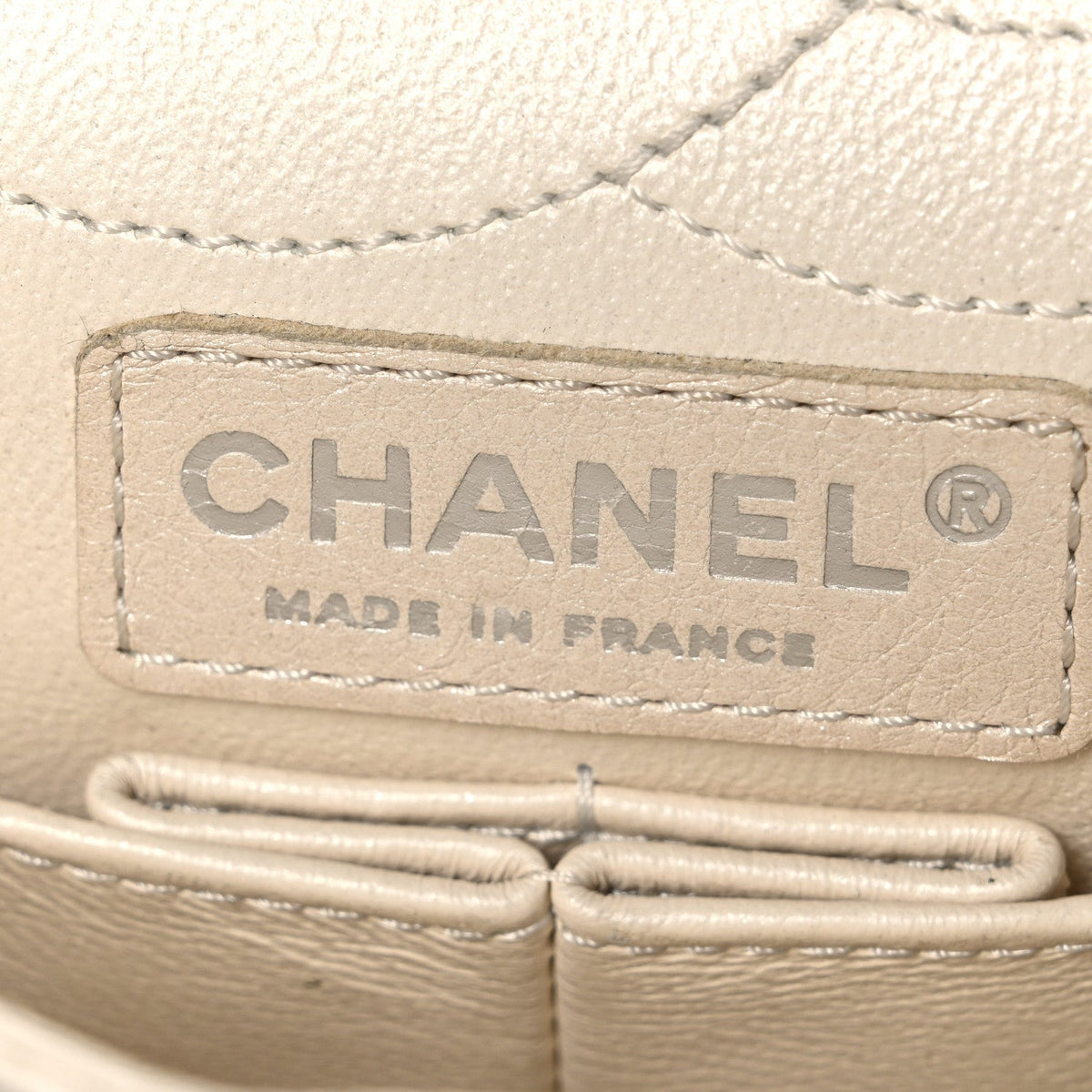 Aged Calfskin Lucky Charms 2.55 Reissue 225 Flap Ivory