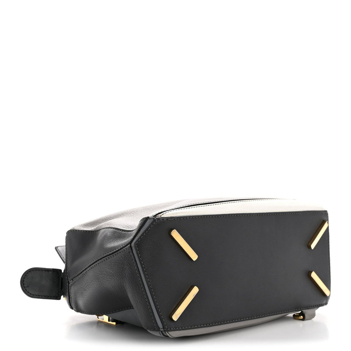 Calfskin Small Puzzle Bag Grey Multitone