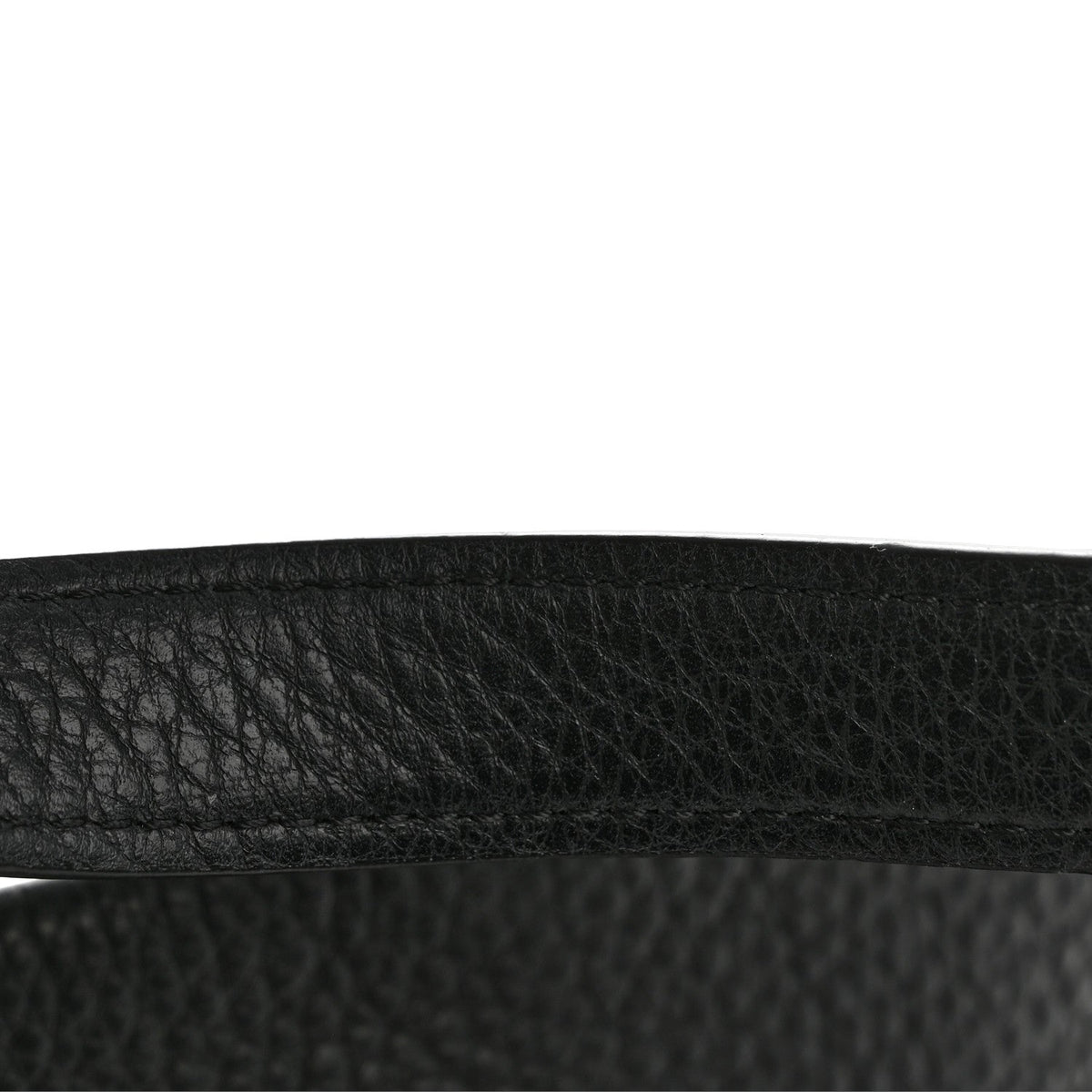 Grained Calfskin Medium N/S Park Tote Black