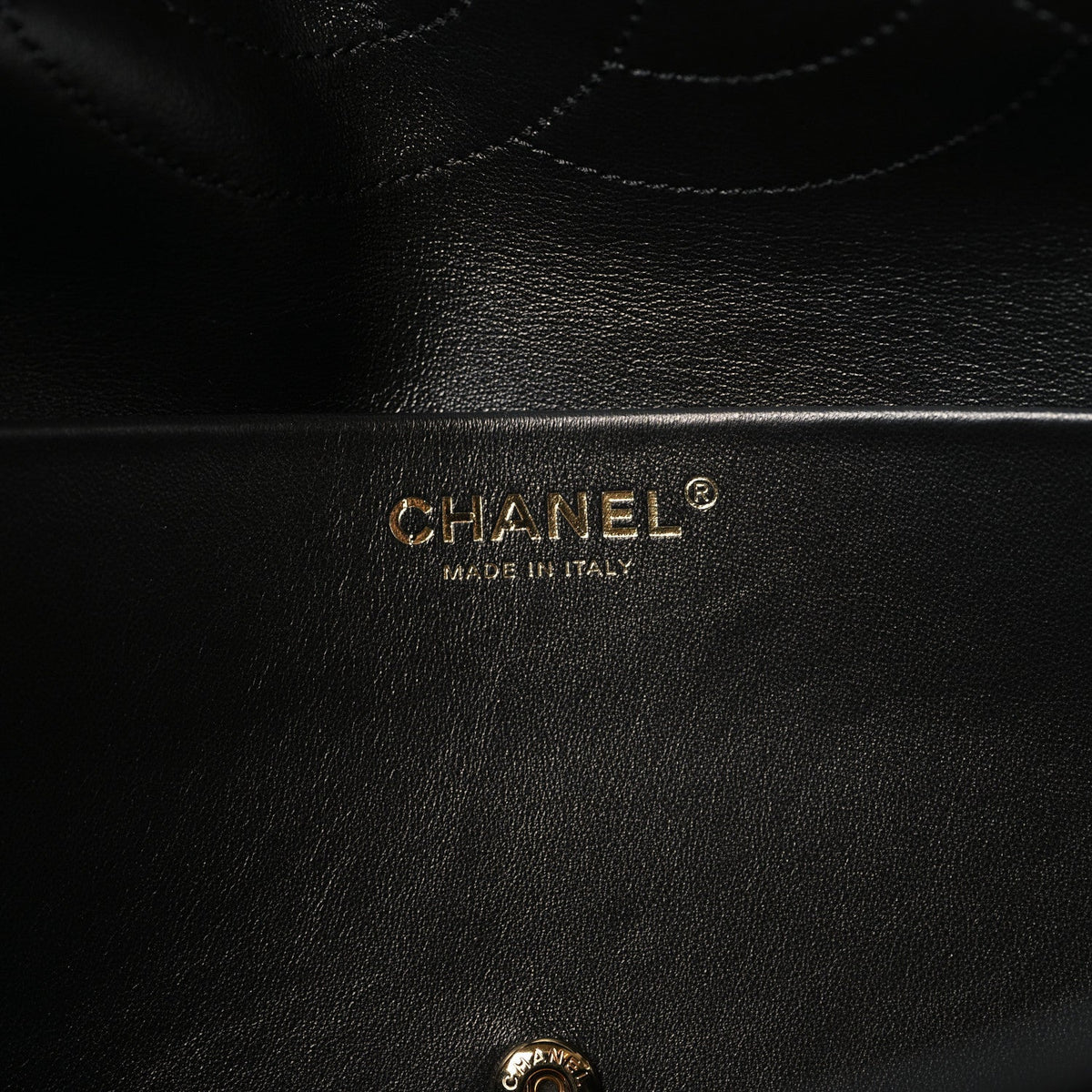 Suede Calfskin Small Souplissimo Maxi Flap Black