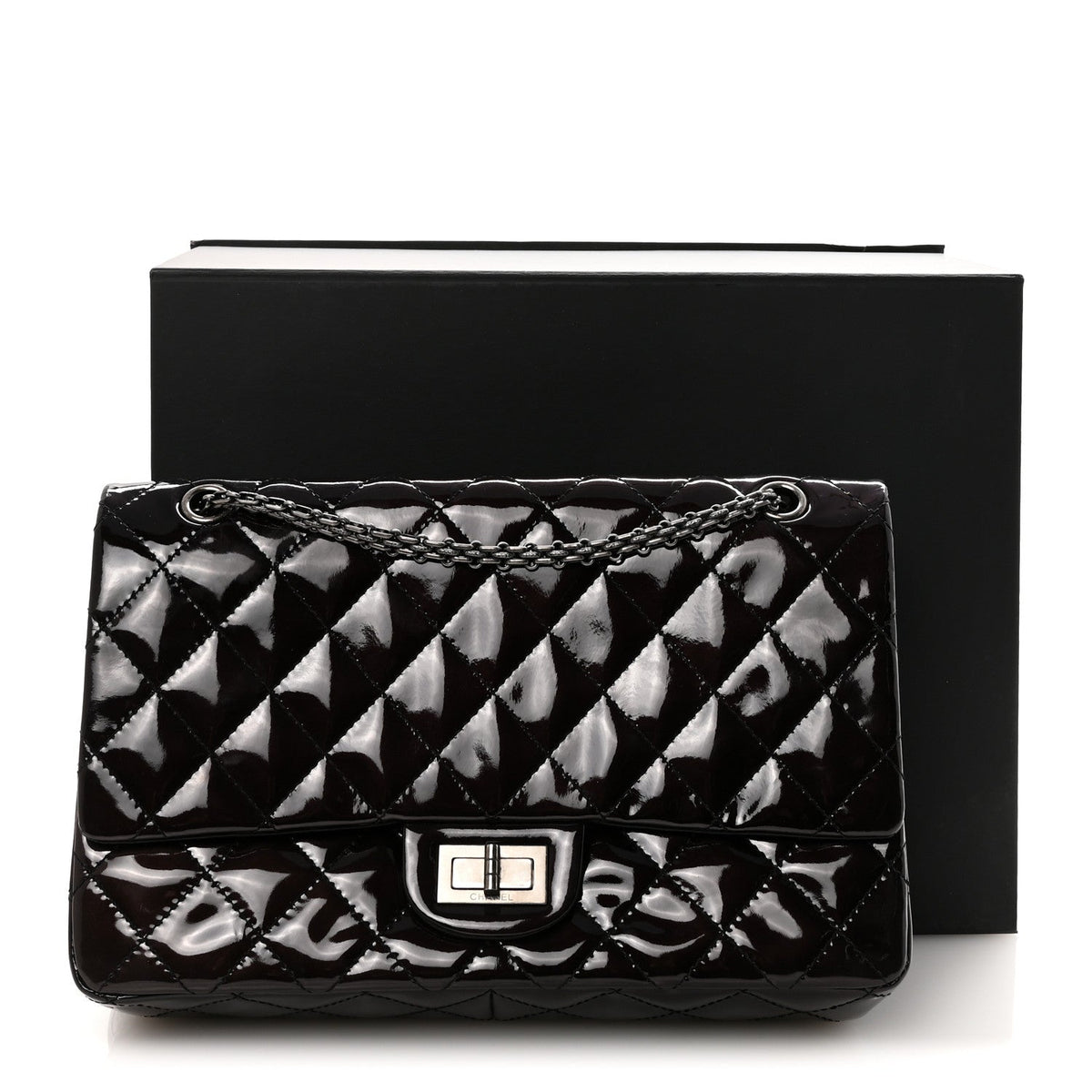 Patent Quilted 2.55 Reissue 227 Flap Prune