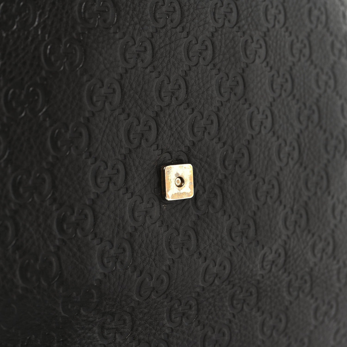 Guccissima Medium Flap Messenger Bag Chocolate