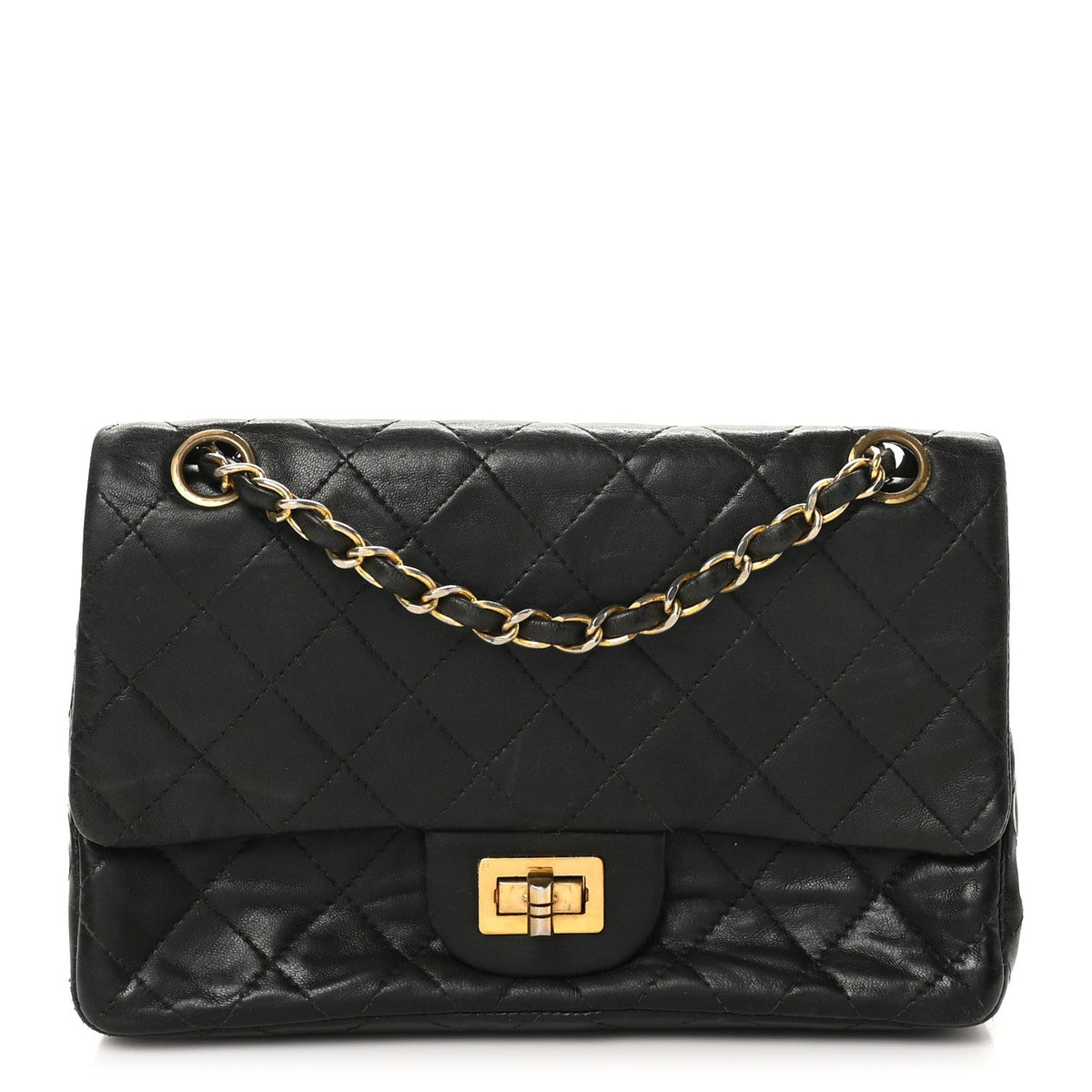 Lambskin Quilted 2.55 Reissue 224 Flap Brown