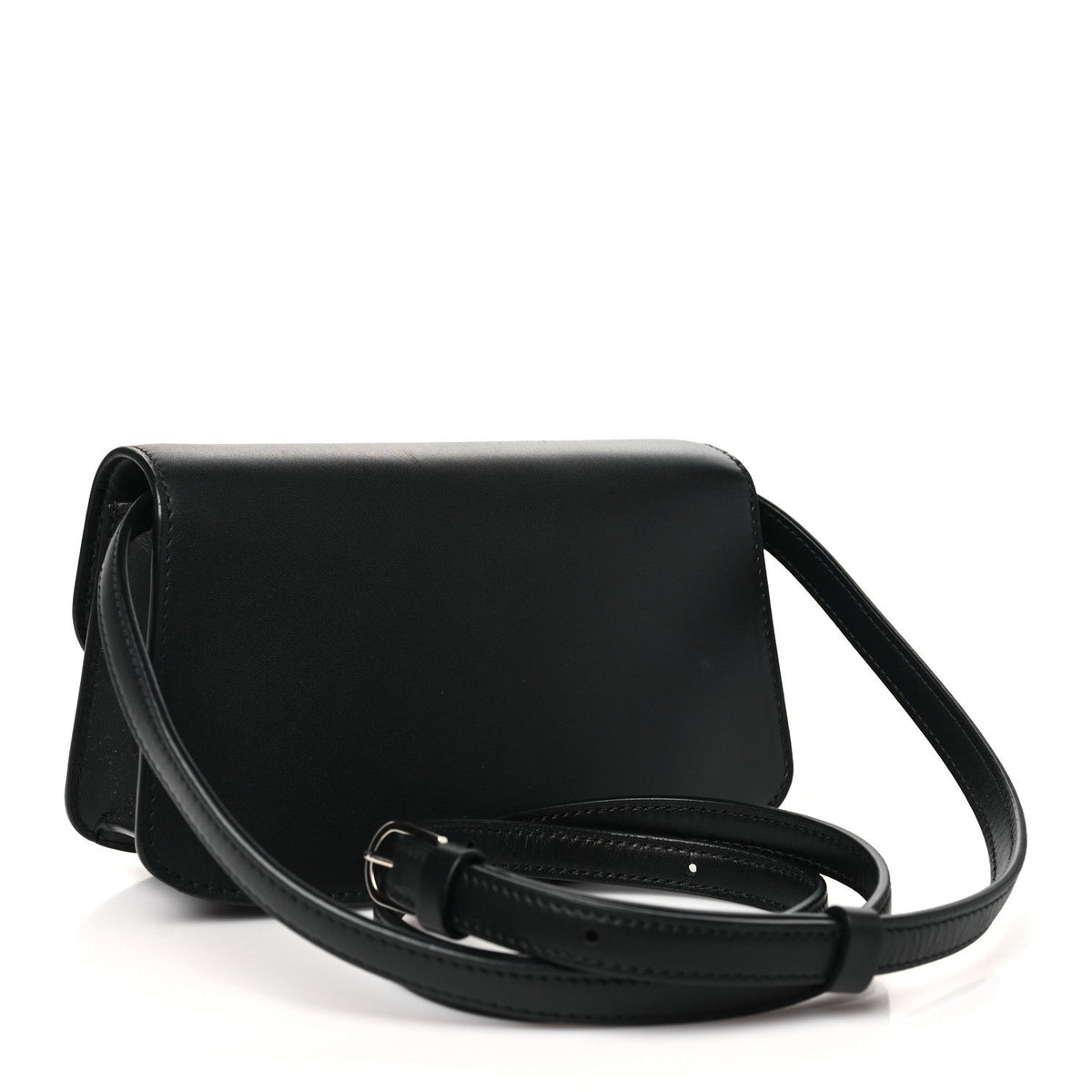 Smooth Calfskin The Sofia E/W Crossbody Black