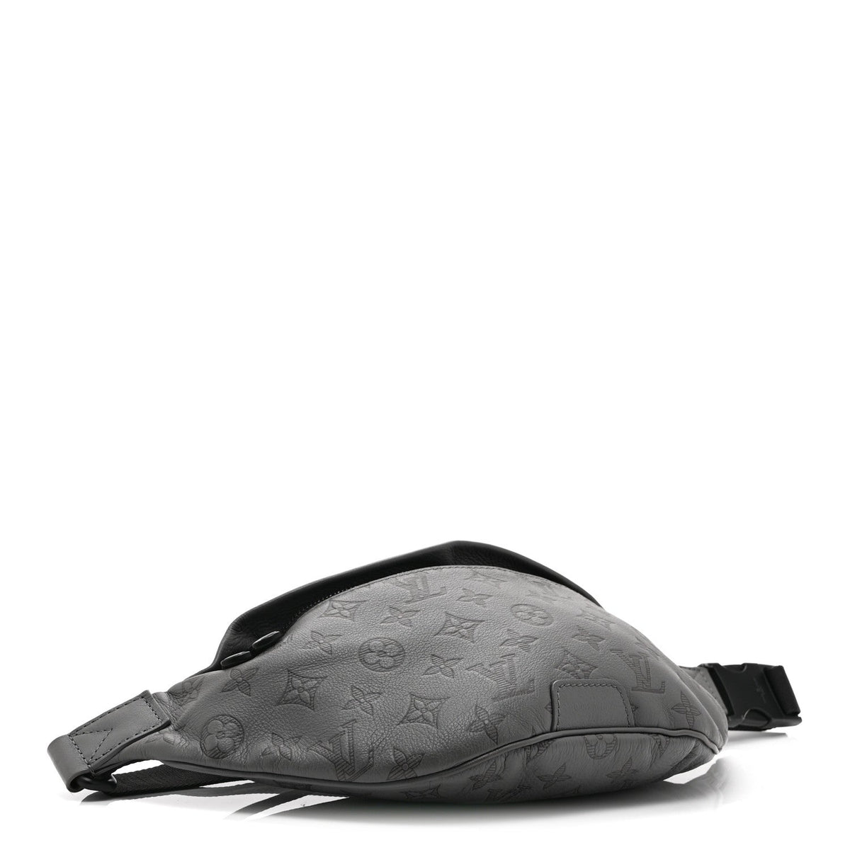 Calfskin Monogram Shadow Discovery Bumbag PM Gray
