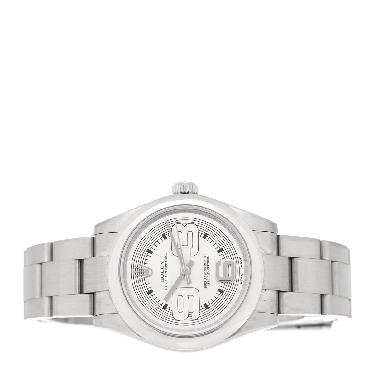 Stainless Steel 31mm Oyster Perpetual Watch Silver 177200