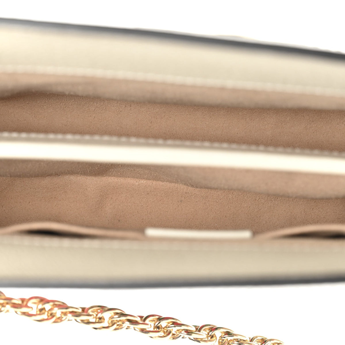 GG Supreme Monogram Flora Web Small Ophidia Chain Shoulder Bag White