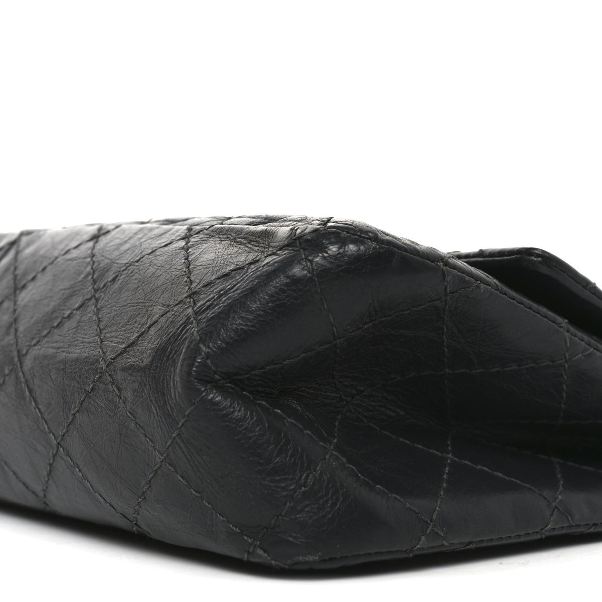 Aged Calfskin Quilted 2.55 Reissue 226 Flap Grey