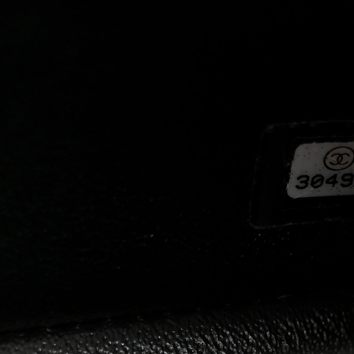 Lambskin Quilted Mini Rectangular Flap Black