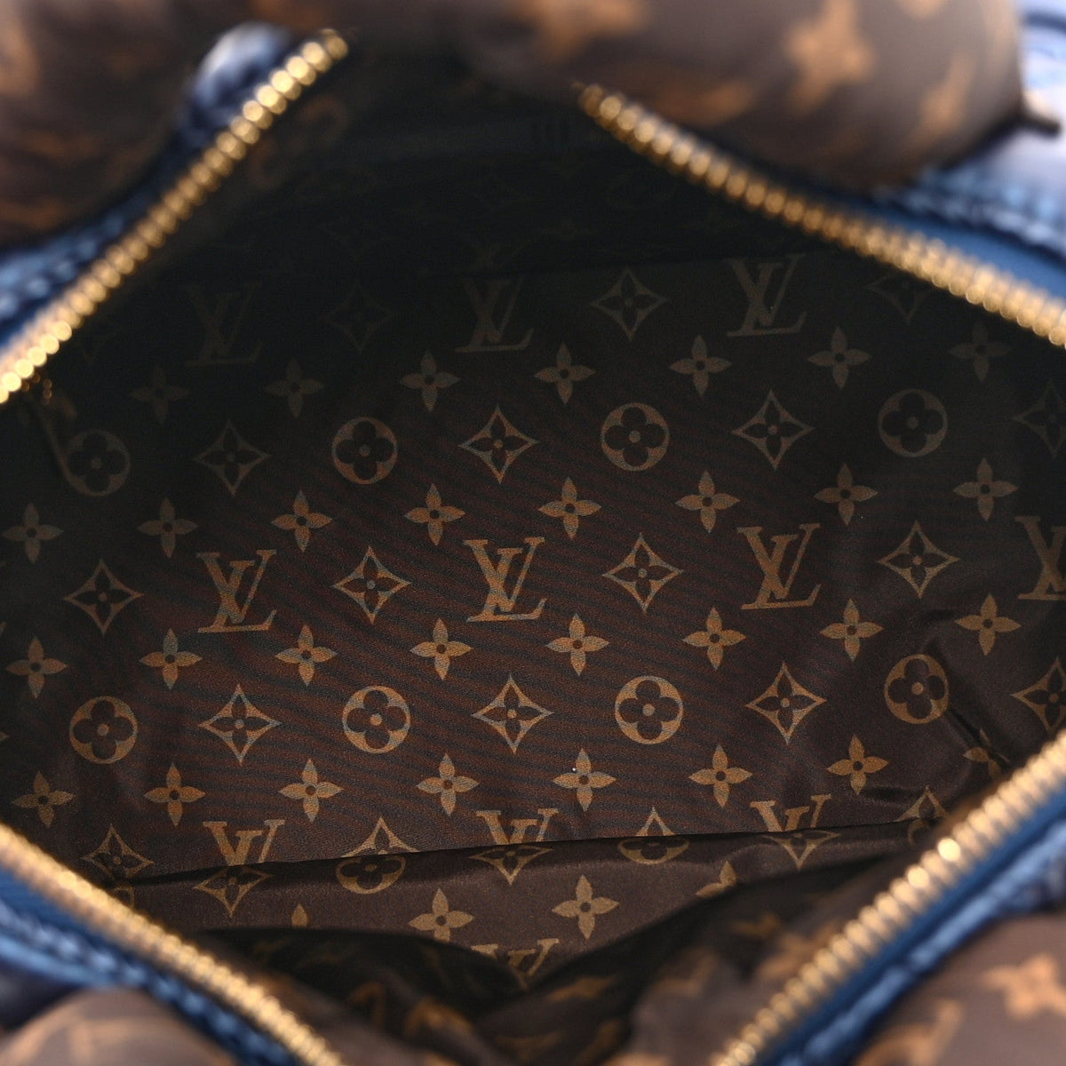 Econyl Mini Monogram Pillow Speedy Bandouliere 25 Navy