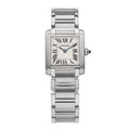 Stainless Steel 20mm Tank Francaise Quartz Watch