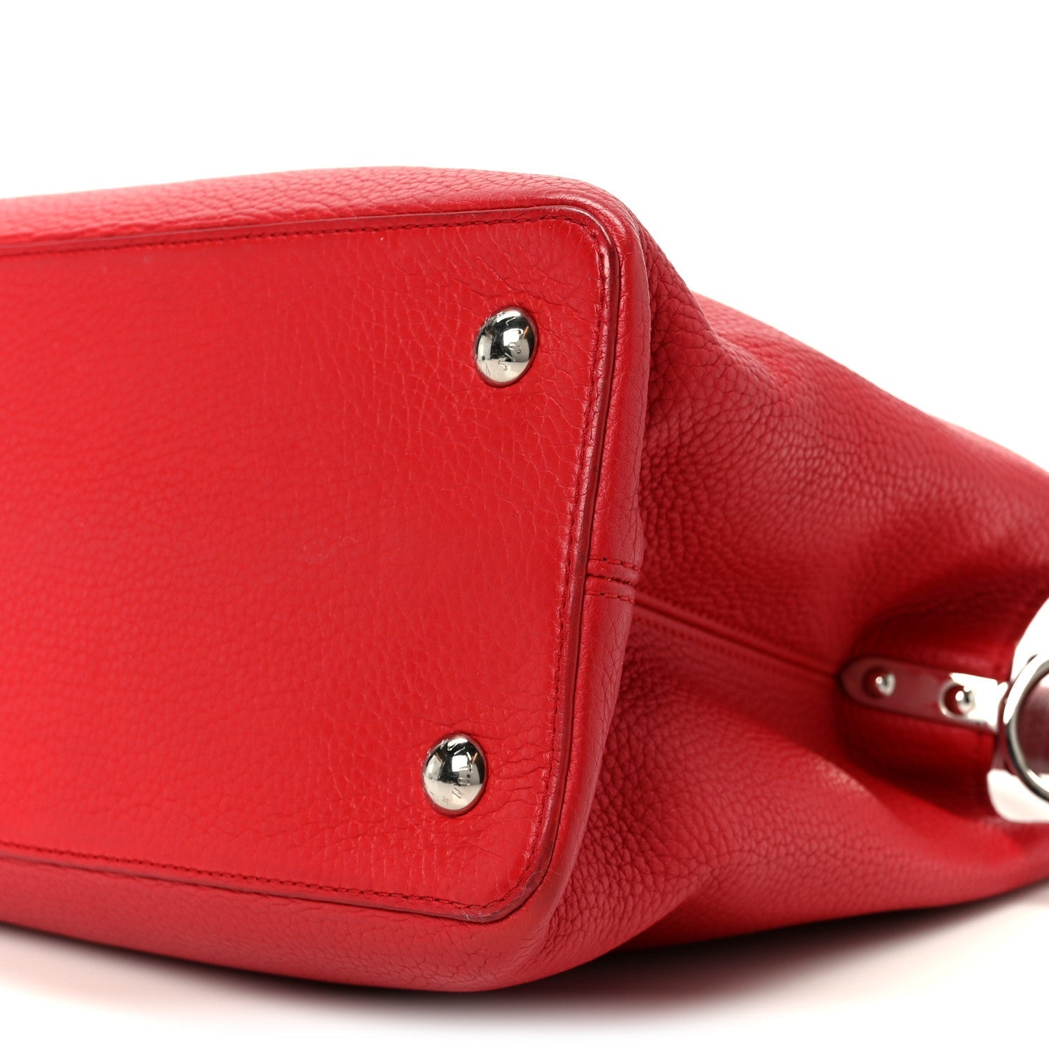 Taurillon Capucines MM  Coquelicot