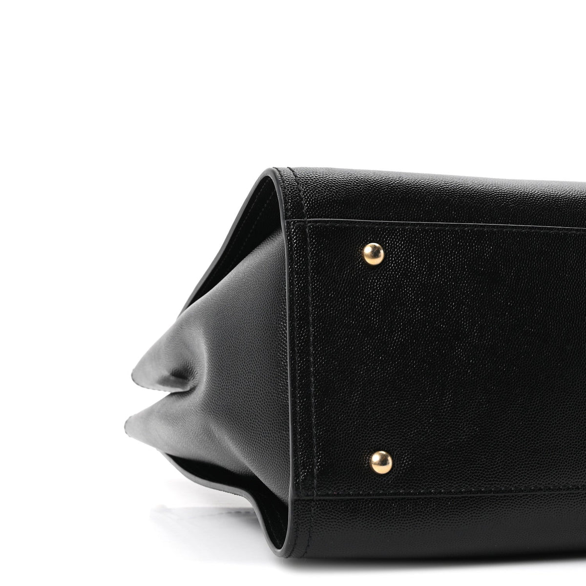 Caviar Small Studded Deauville Tote Black