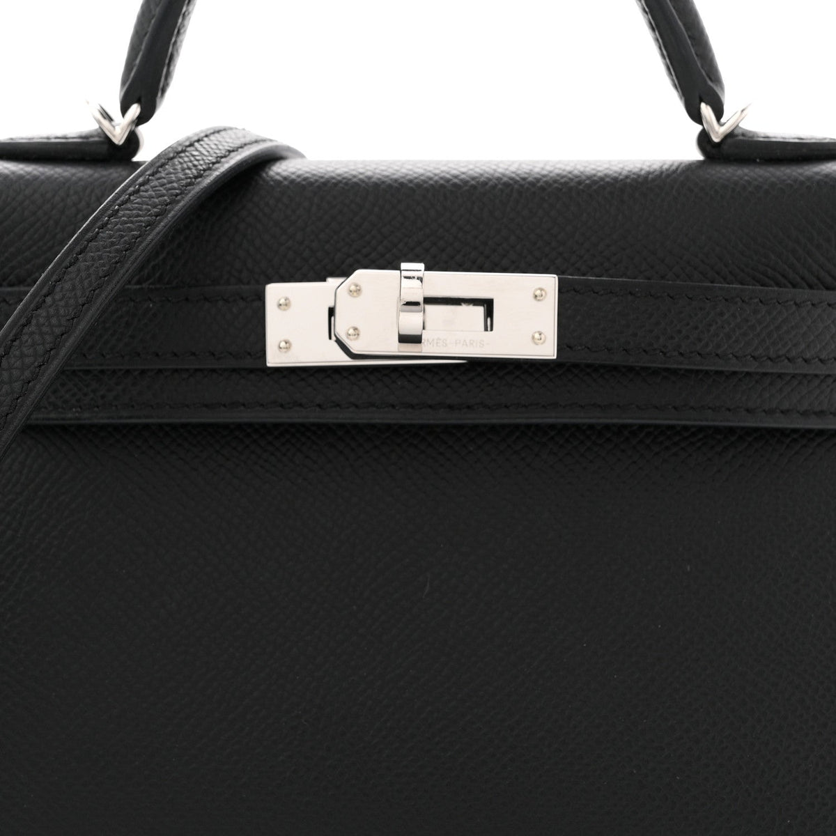 Epsom Mini Kelly Sellier 20 Black