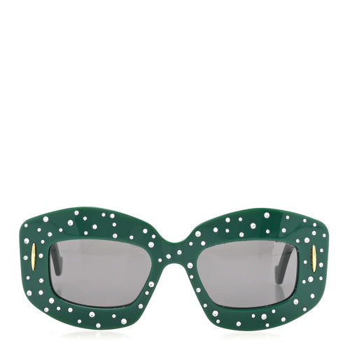 Acetate Cat Eye Sunglasses LW4114IS Green