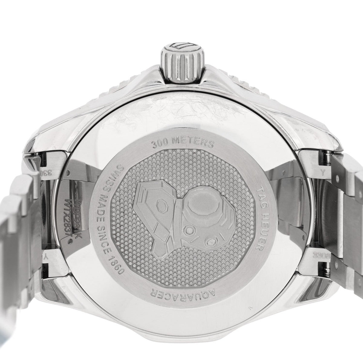 Stainless Steel Diamond 36mm Aquaracer 300M Automatic Watch Green WBP231K