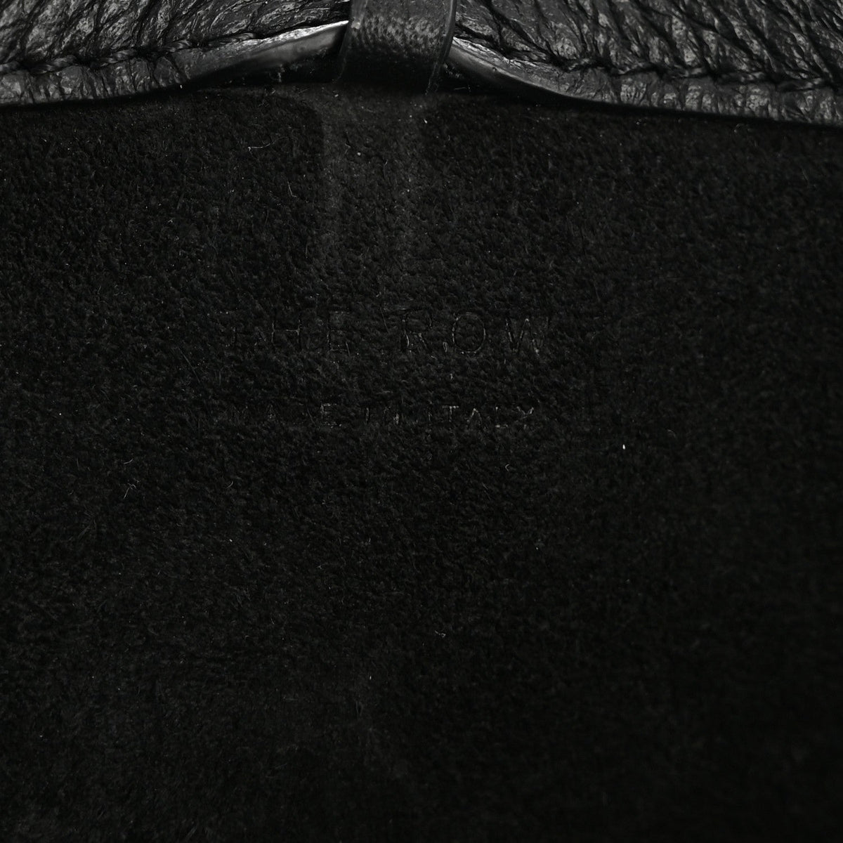Grained Calfskin Small N/S Park Tote Black