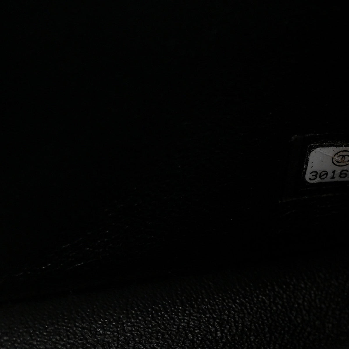 Lambskin Quilted Mini Rectangular Flap Black