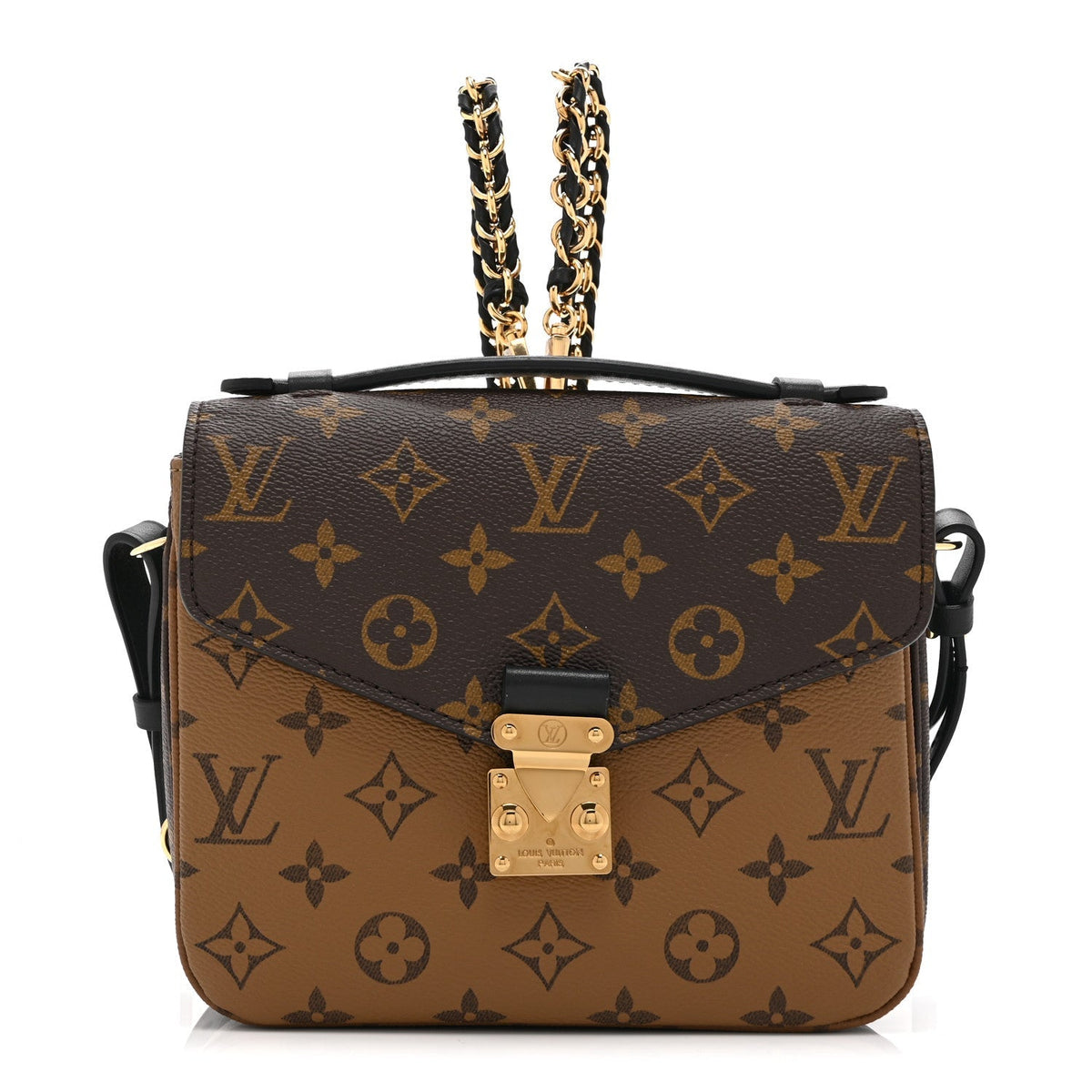 Reverse Monogram Pochette Metis Backpack
