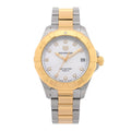 Stainless Steel 18K Yellow Gold Mother of Pearl 32mm Aquaracer Quartz Watch WBD1322
