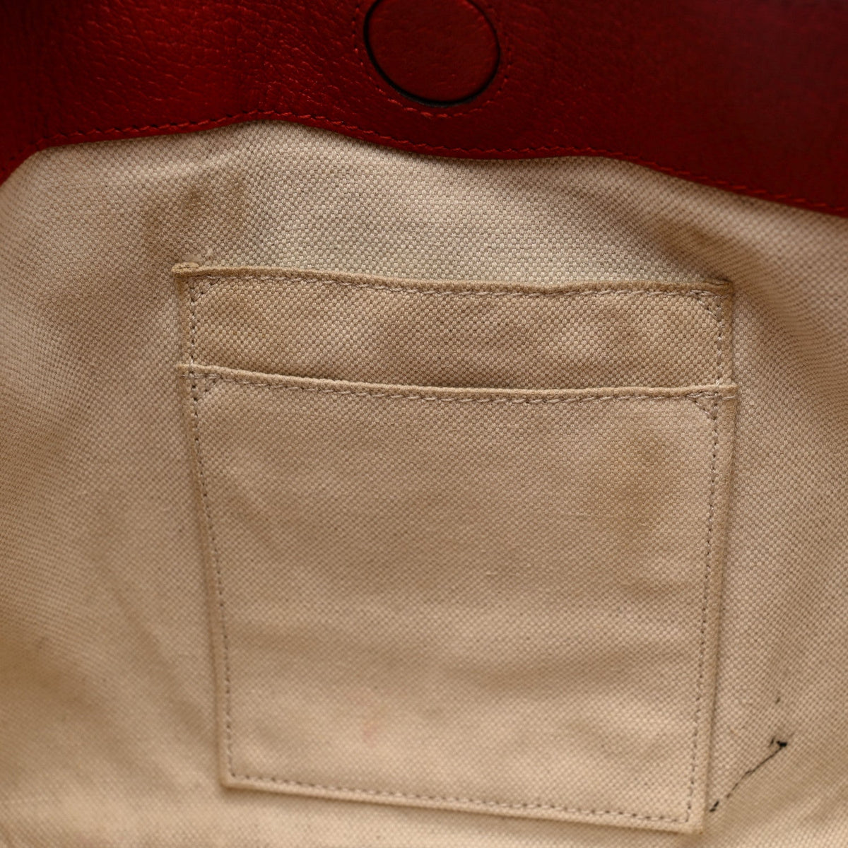 Soft GG Supreme Monogram Web Bosco Patch Small Crossbody Tote Beige Malva Hibiscus Red